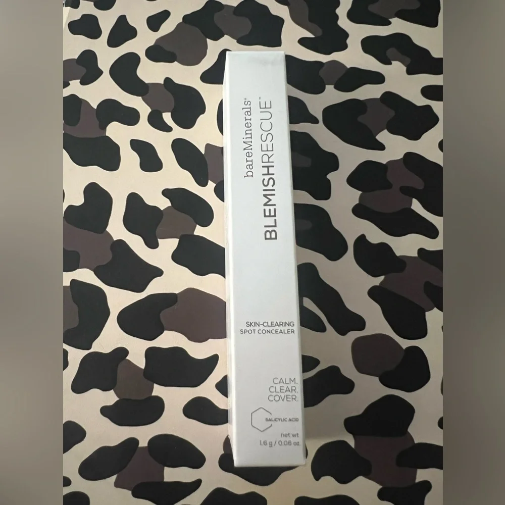 Bareminerals blemish rescue skin clearing spot concealer DARK/DEEP 5.5N NWB